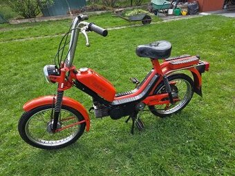 Babetta 215 1.rychlostní s kartičkou, původní červená /2/