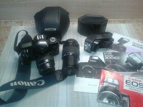 Canon EOS 1000 FN, objektivy, blesk, žárovky do fotokomory