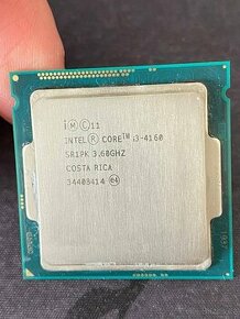 Intel Core i3 4160 Haswell 1150 socket