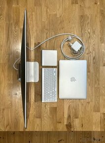 Mac PC + myš, klávesnice, touchpad MacBook Air, APPLE TV