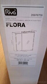 Koupelnová skříňka Flora Riva 60x60 s LED osvětlením