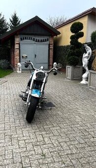Harley - Davidson, tyrkysový Fat Boy 88´ inch.