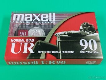 MC Audiokazeta Kazeta MAXELL UR 90 Nová zabalená