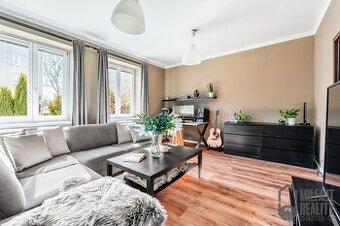 Prodej bytu 3+kk, 68 m2, zahrada, parkování, pracovna, Líber