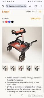 Stupínek a sedátko buggy board