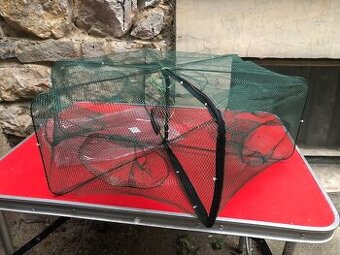 Vrš na odchyt ryb, průměr 90cm hranátá
