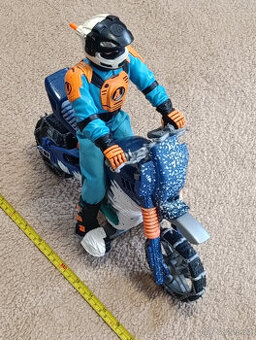 Figurka originál ActionMan s motocyklem