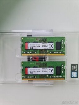 2x 4GB DDR4 2400Mhz CL17
SODIMM