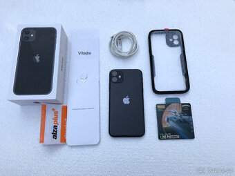 Prodám: ZACHOVALÝ 🍏 Apple Iphone 11 64GB black / 24m záruka