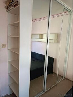 Zrcadlové dveře 3 ks