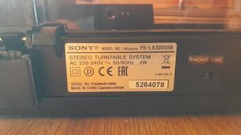 Gramofon Sony PS-LX300USB - 1