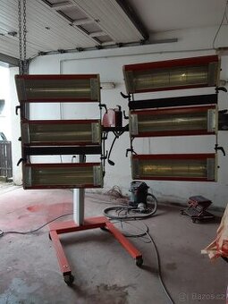 Infra zářič pro lakovnu Infra Quick master 6