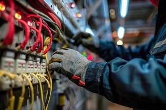 Elektrikari/ Zapajanie rozvadzačov