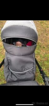Kočárek 2v1 + vajíčko