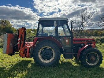 Prodám traktor Zetor 7745 s příkopovým mulčovačem