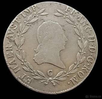 20 krejcar 1806 C Praha