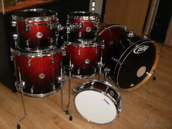 Bicí souprava pdp by DW+hardware,javorová,lakovaná jako nová