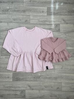 LITTLE PEOPLE | oversized volánová mikina mikinošaty