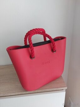 Obag mini red  black