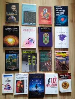 Predám knihy - vedomie, duša, smrť, psychické zdravie
