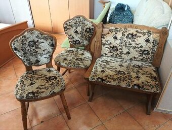 Jídelní sestava lavice židle