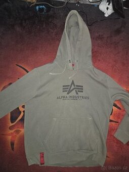ALPHA Industries mikina vel . XXL stav 8/10 ,stav viz f