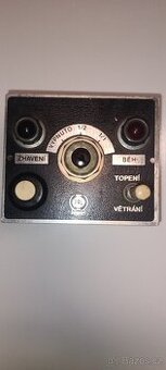 Ovládací panel nezávislého topení Tatra, Praga