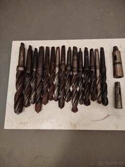 Vrtáky morse 15 ks +2 ks redukce AKCE