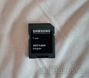Adaptér z microSD karty na SD kartu