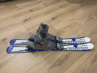 Dětský lyžařský se pro začátečníky: lyže 90 cm + boty 18 cm