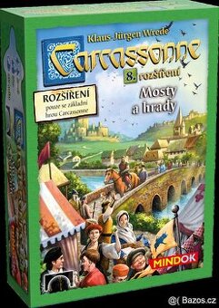 Koupím Carcassonne 8. rozšíření Mosty a Hrady
