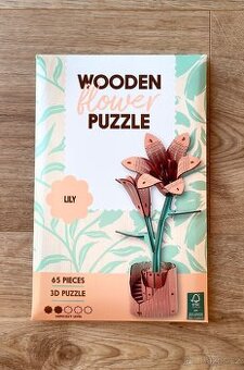 3D dřevěné puzzle