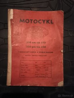 Manuál na opravu motorky Jawa 250,350
