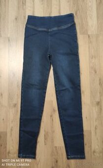 DÁMSKÉ RIFLOVÉ ELAST. KALHOTY CALZEDONIA VELIKOST L