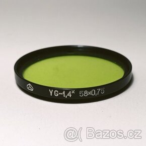 Filtr žlutý Zenith 58 mm