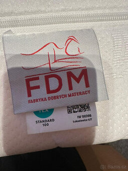 Taštičková matrace FORLI JERSEY 120x200 cm s visco pěnou 20