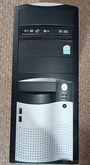 PC bedna Eurocase + zdroj + DVD