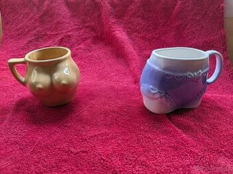 Prsatý hrnek a váza