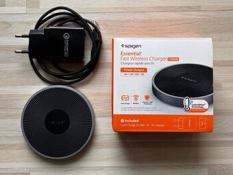Bezdratova-Qi nabijecka Spigen 15W