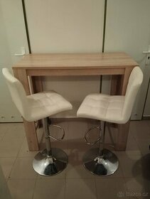 Barový stůl (dub sonoma)