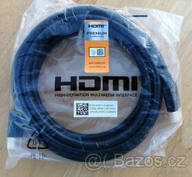 Prodám nový nepoužitý Premium HDMI 2.0 kabel - 3m