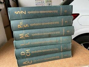 Malá československá encyklopedie 1-6. díl kniha, staré