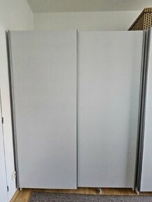 2x Šatní skříň posuvné dveře 150 cm