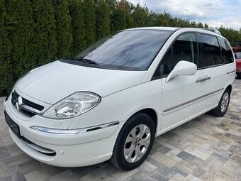Citroen C8 2,0HDi 100kW MAN servisní kniha, nehavarovaný
