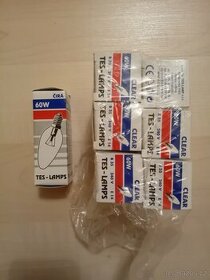 7x svíčková žárovka čirá Tes-lamps, 60w - 1