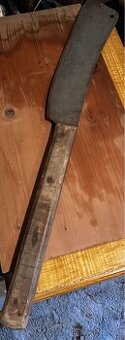 Starý řeznický sekáč veliký, dobrý stav,délka 60cm,ostrý