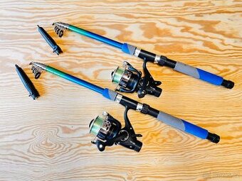 SET 2 + 2 / TELESKOPICKÉ PRUTY SPECI CARP / 2,7 M / 30-80 G