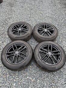 Zimní 18” alu sada 5x112 Dezent 235/55 r18 Continental
