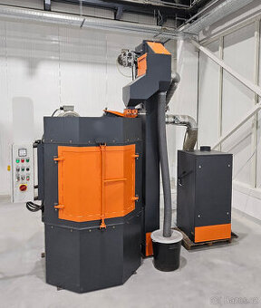 Stolový tryskač, tryskací zařízení s turbínou.