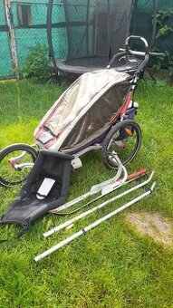 Sportovní kočár Charriot CX1, odpružený, na kola i skii s